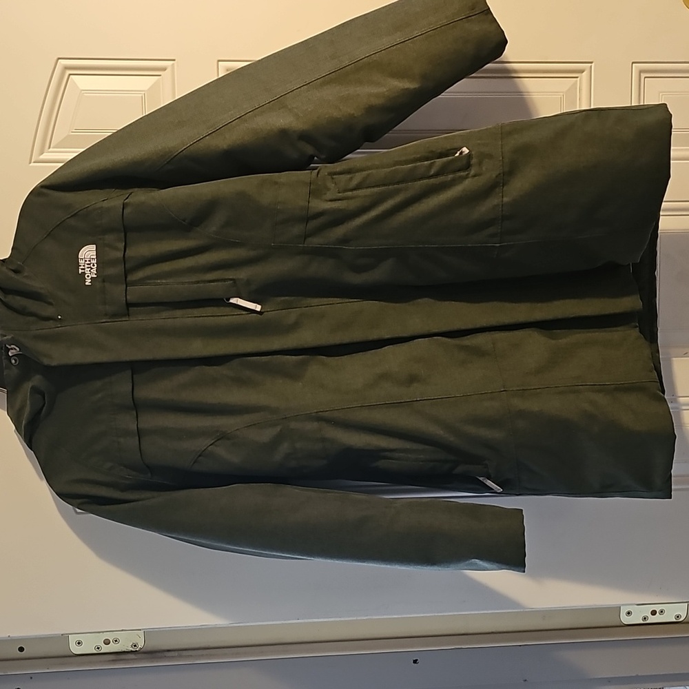 The North Face Girl's Olive Raincoat
